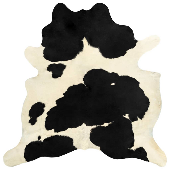 Real Cowhide Rug - Black and White - Luxurious Home Decor - 180x220 cm - Premium  from Home Treasures - Just £230.99! Shop now at Home Treasures