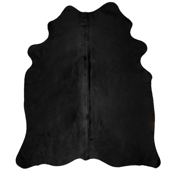 Genuine Black Cowhide Rug 180x220 cm - Luxurious, Durable & Unique Western Decor - Premium  from Home Treasures - Just £232.99! Shop now at Home Treasures