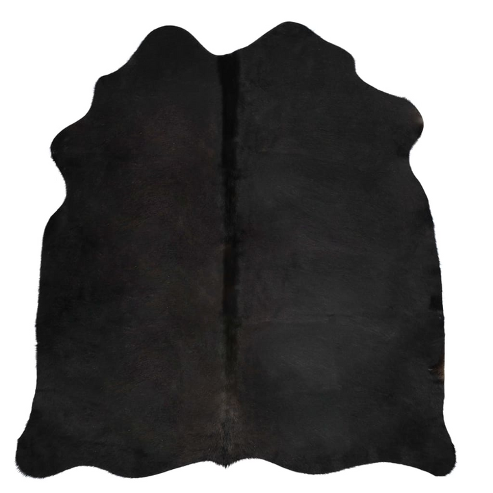 Genuine Black Cowhide Rug 180x220 cm - Luxurious, Durable & Unique Western Decor - Premium  from Home Treasures - Just £232.99! Shop now at Home Treasures