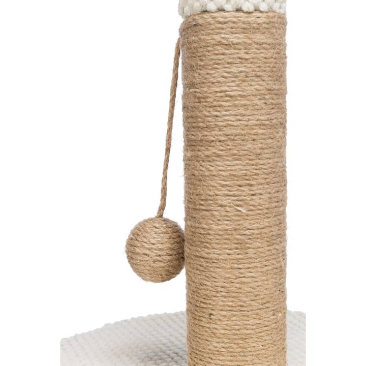 TRIXIE Cat Cuddly Cave with Cactus 36x84 cm Cream - Soft Plush, Scratching Post, and Playful Features - Premium  from Home Treasures - Just £95.99! Shop now at Home Treasures