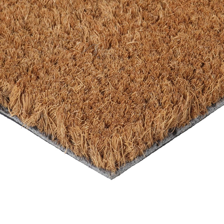 Door Mat Natural 45x75 cm | Durable Coir Fibres | Non-Slip Backing - Premium  from Home Treasures - Just £20.99! Shop now at Home Treasures