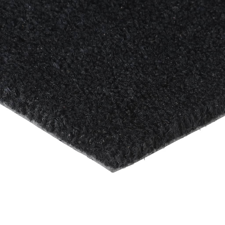 Black Tufted Coir Door Mat 90x150 cm – Durable, Non-Slip, Easy to Clean | Perfect for Home & Garden - Premium  from Home Treasures - Just £88.99! Shop now at Home Treasures