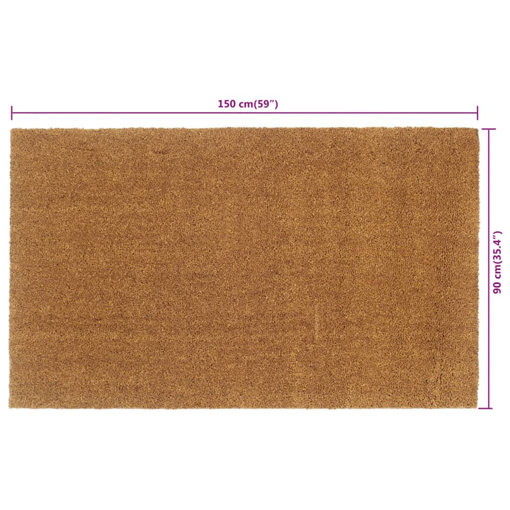 Natural Coir Door Mat 90x150 cm - Durable, Non-Slip, Eco-Friendly Entrance Mat - Premium  from Home Treasures - Just £86.99! Shop now at Home Treasures