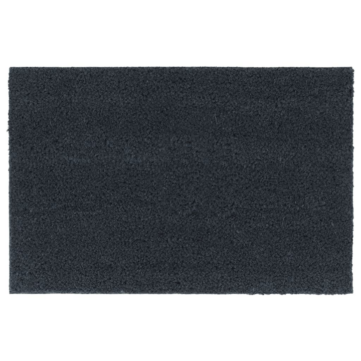 Durable Dark Grey Door Mat 40x60 cm - Tufted Coir Mat with Non-Slip PVC Backing for Indoor & Outdoor Use - Premium  from Home Treasures - Just £21.99! Shop now at Home Treasures