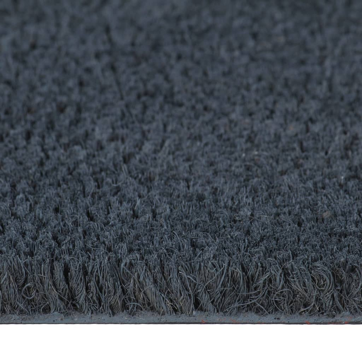 Durable Dark Grey Door Mat 40x60 cm - Tufted Coir Mat with Non-Slip PVC Backing for Indoor & Outdoor Use - Premium  from Home Treasures - Just £21.99! Shop now at Home Treasures