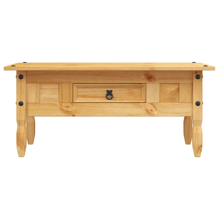 CORONA Coffee Table Mexican Pine – Rustic Charm 100x55x44 cm for Your Living Room - Premium  from Home Treasures - Just £111.99! Shop now at Home Treasures