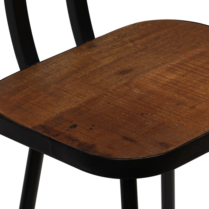 5 Piece Solid Reclaimed Wood Bar Set - Industrial Style Table & Chairs - Eco-Friendly & Unique Design - Premium  from Home Treasures - Just £520.99! Shop now at Home Treasures