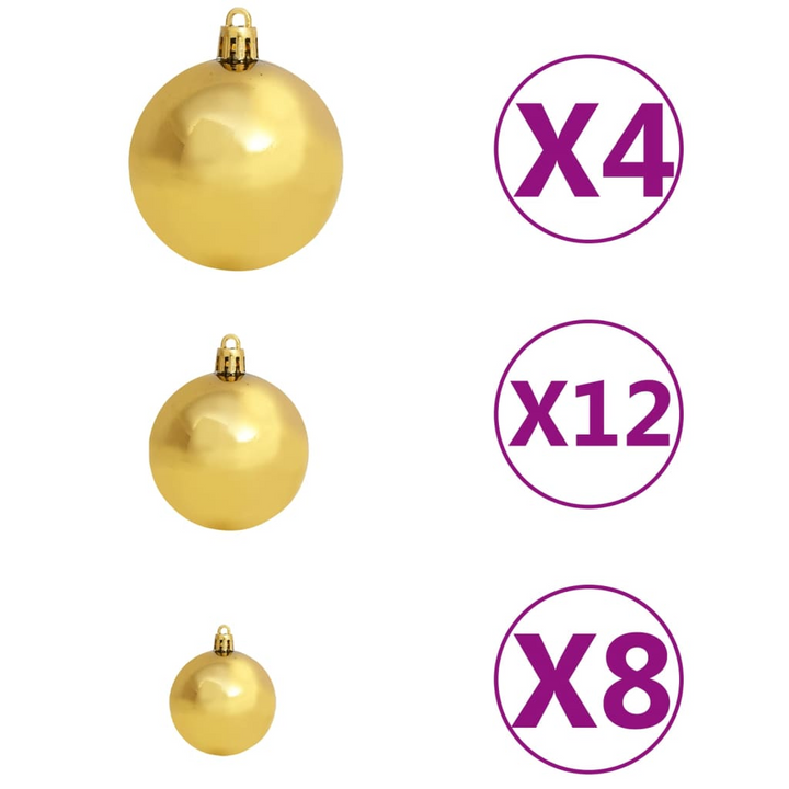 100 Piece Christmas Ball Set - Shatterproof Ornaments in Brown, Bronze, Gold for Tree Decoration - Premium  from Home Treasures - Just £26.99! Shop now at Home Treasures