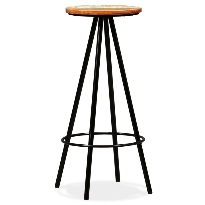 7-Piece Bar Set in Solid Reclaimed Wood - Industrial Style Table & Stools - Eco-Friendly & Durable - Premium  from Home Treasures - Just £736.99! Shop now at Home Treasures