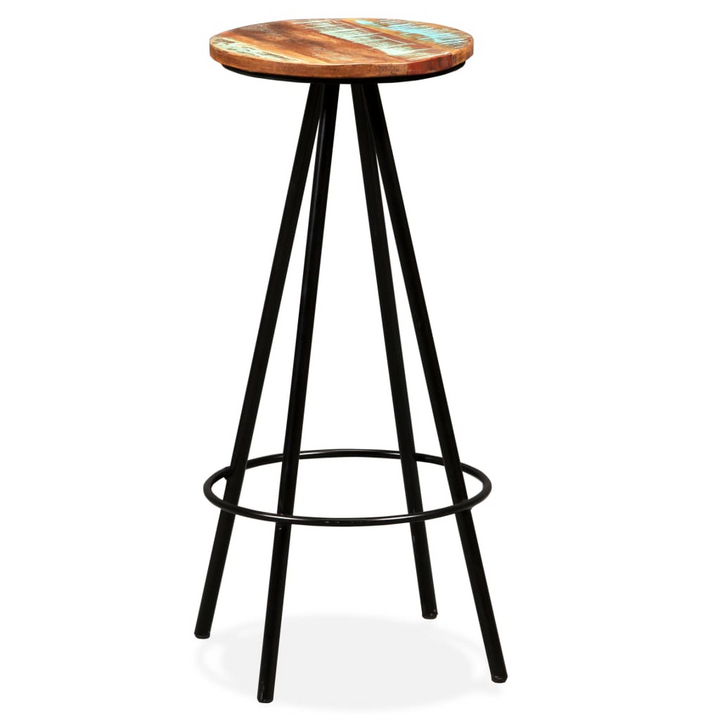 7-Piece Bar Set in Solid Reclaimed Wood - Industrial Style Table & Stools - Eco-Friendly & Durable - Premium  from Home Treasures - Just £736.99! Shop now at Home Treasures