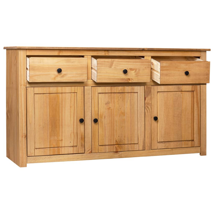 PANAMA Solid Pinewood Sideboard - 135x40x80 cm | Durable & Elegant Storage Cabinet - Premium  from Home Treasures - Just £309.99! Shop now at Home Treasures