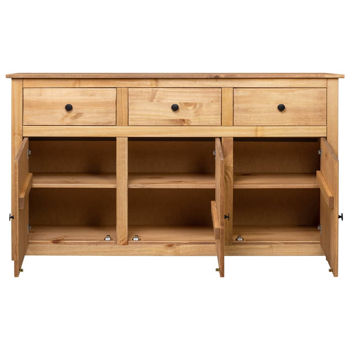 PANAMA Solid Pinewood Sideboard - 135x40x80 cm | Durable & Elegant Storage Cabinet - Premium  from Home Treasures - Just £309.99! Shop now at Home Treasures