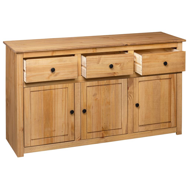 PANAMA Solid Pinewood Sideboard - 135x40x80 cm | Durable & Elegant Storage Cabinet - Premium  from Home Treasures - Just £309.99! Shop now at Home Treasures