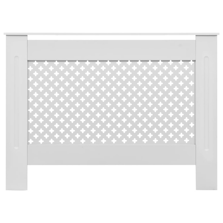 Stylish White Radiator Cover MDF 112x19x81.5 cm - Perfect for Any Room - Premium  from Home Treasures - Just £134.99! Shop now at Home Treasures