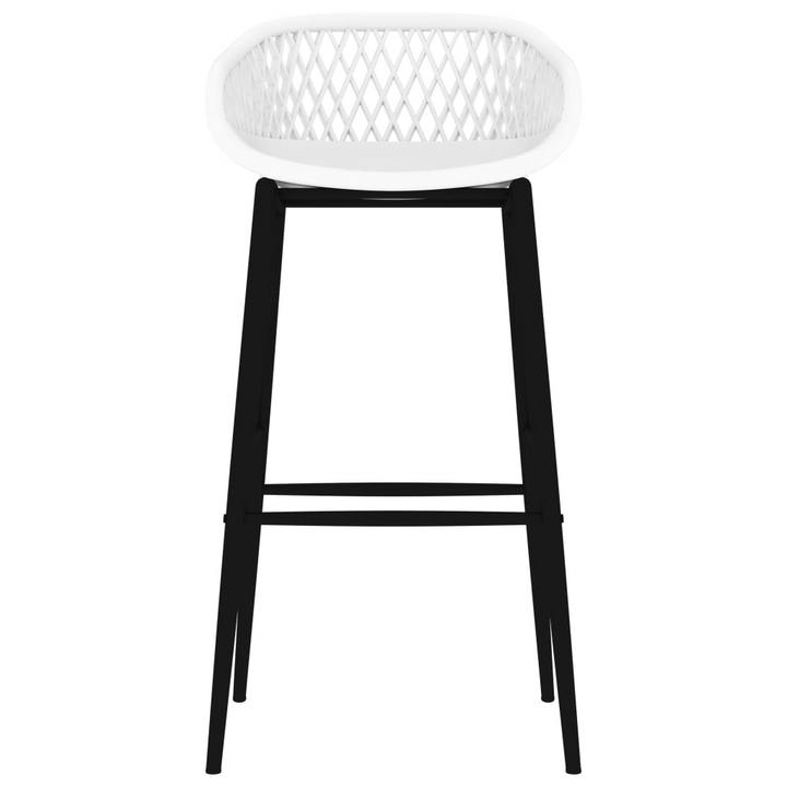 5 Piece Bar Set Black and White - Modern Bar Table and Stools for Home, Garden, and Restaurants - Premium  from Home Treasures - Just £349.99! Shop now at Home Treasures