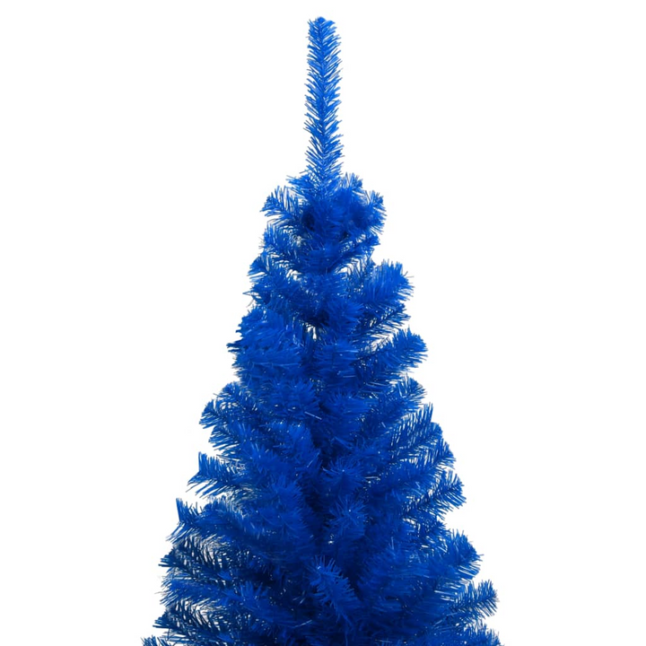 Blue Artificial Pre-lit Christmas Tree with Ball Set - PVC Material, 150 LEDs, Energy-Efficient, Ideal for Festive Decorations - Premium  from Home Treasures - Just £51.99! Shop now at Home Treasures