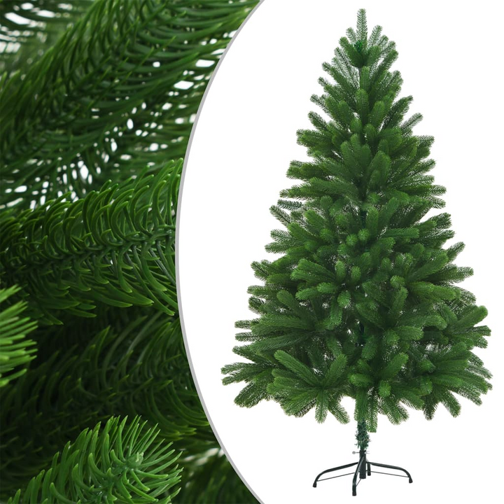 Pre-lit Artificial Christmas Tree with Ornaments & LED Lights - Green - Premium  from Home Treasures - Just £128.99! Shop now at Home Treasures