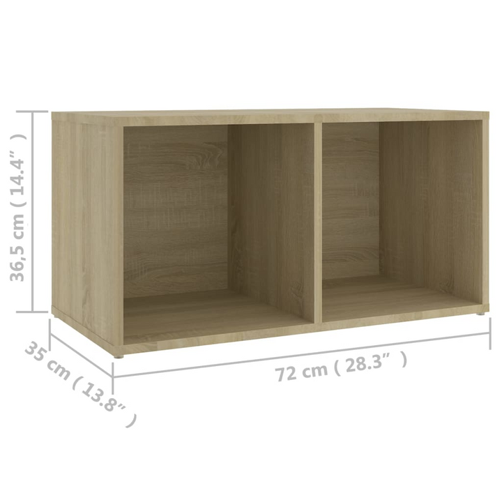 6 Piece TV Cabinet Set in Sonoma Oak - Modern Engineered Wood Entertainment Center with Ample Storage - Premium  from Home Treasures - Just £129.99! Shop now at Home Treasures