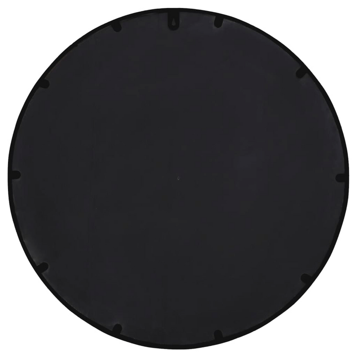 Black Iron Round Mirror 60x4 cm - Stylish Indoor Decorative Wall Mirror - Premium  from Home Treasures - Just £106.99! Shop now at Home Treasures