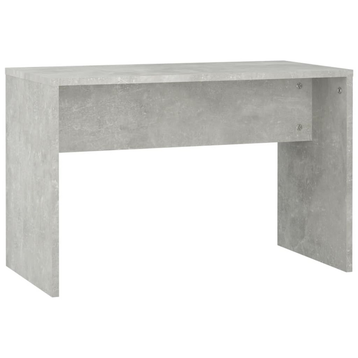 Modern Concrete Grey Dressing Table Set with LED Lights and Stool - Perfect Bedroom Makeup Vanity - Premium  from Home Treasures - Just £114.99! Shop now at Home Treasures