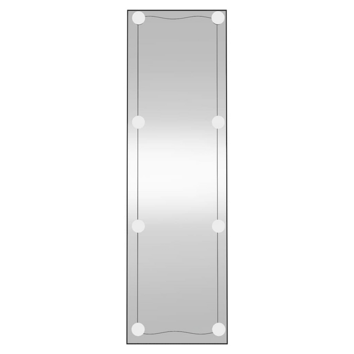 Rectangle Wall Mirror with LED Lights, 30x100 cm - Contemporary Glass Design, USB Interface - Premium  from Home Treasures - Just £52.99! Shop now at Home Treasures