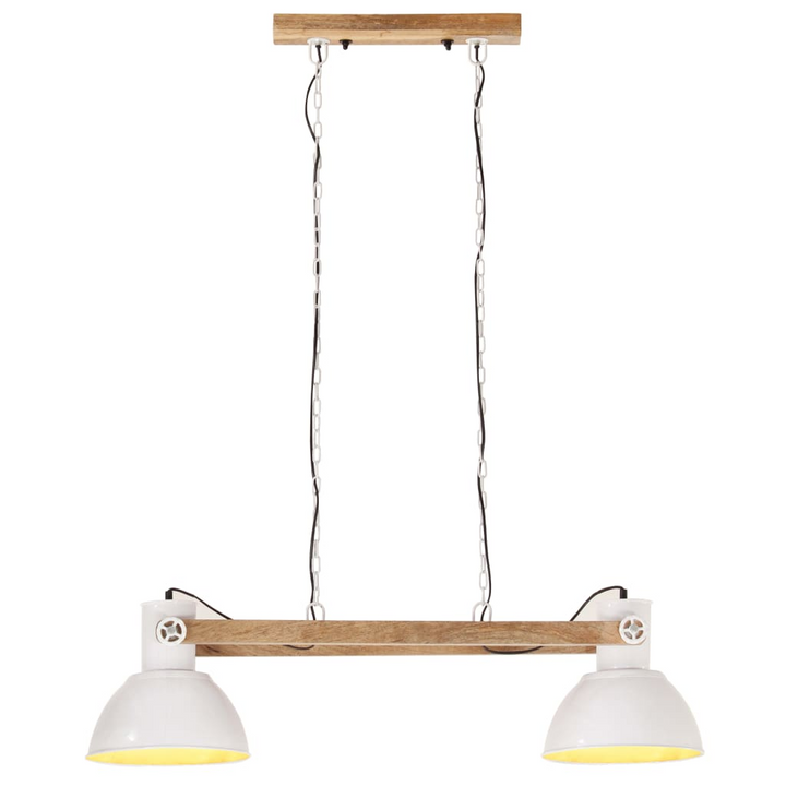 Industrial Hanging Lamp - 25W, White, 109 cm, E27 Socket - Perfect for Living Rooms & Dining Rooms - Premium  from Home Treasures - Just £100.99! Shop now at Home Treasures