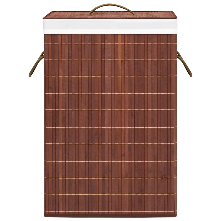 Bamboo Laundry Basket Brown 72 L – Stylish and Practical Laundry Hamper for Your Home - Premium  from Home Treasures - Just £29.99! Shop now at Home Treasures