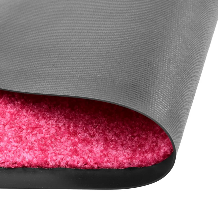 Washable Pink Doormat 40x60 cm - Indoor/Outdoor, Non-Slip Backing | Stylish & Durable - Premium  from Home Treasures - Just £27.99! Shop now at Home Treasures