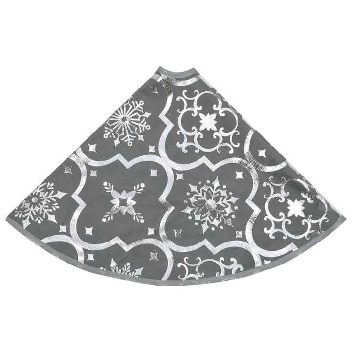 Luxury Christmas Tree Skirt with Sock Grey 90 cm Fabric - Premium  from Home Treasures - Just £17.99! Shop now at Home Treasures