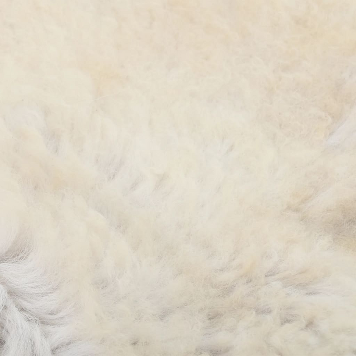 Genuine Sheep Leather Rug - Cream, 70x100 cm | Luxurious, Soft, & Natural Home Decor - Premium  from Home Treasures - Just £46.99! Shop now at Home Treasures