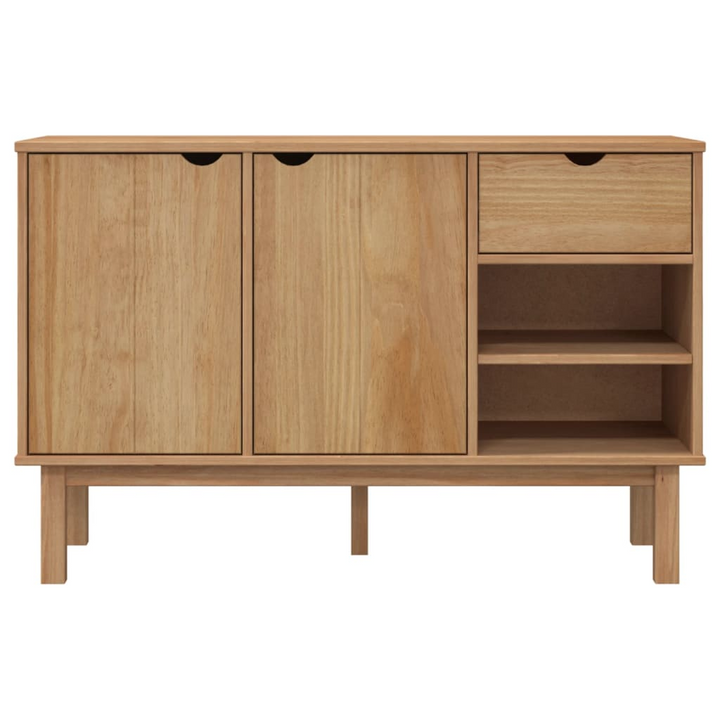 OTTA Solid Wood Pine Sideboard - 114x43x73.5 cm | Scandinavian Design | Ample Storage with Drawer and Compartments - Premium  from Home Treasures - Just £179.99! Shop now at Home Treasures