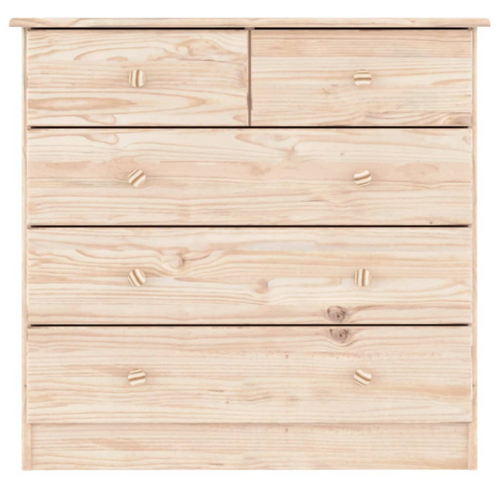 ALTA Chest of Drawers 77x35x73 cm | Solid Pine Wood | Rustic & Durable Storage Solution - Premium  from Home Treasures - Just £134.99! Shop now at Home Treasures