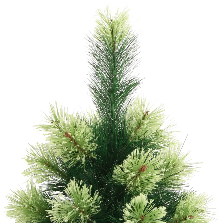 Artificial Hinged Christmas Tree with Metal Stand - Realistic PVC Tips, Easy Setup, Sturdy & Reusable - Premium  from Home Treasures - Just £161.99! Shop now at Home Treasures