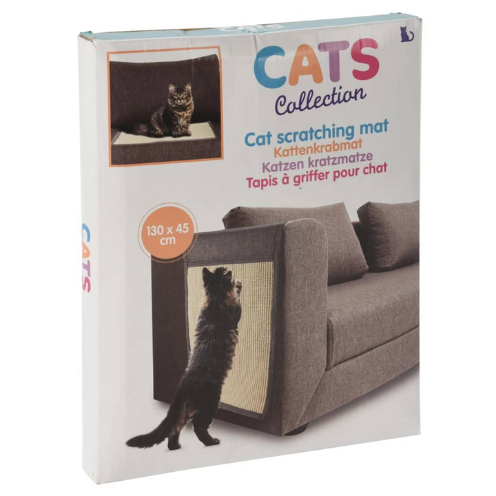 Pets Collection Cat Scratching Mat Grey 130x45 cm - Protect Your Furniture - Premium  from Home Treasures - Just £30.99! Shop now at Home Treasures