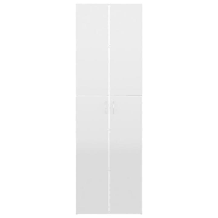 Office Cabinet High Gloss White 60x32x190 cm Engineered Wood - Premium  from Home Treasures - Just £191.99! Shop now at Home Treasures