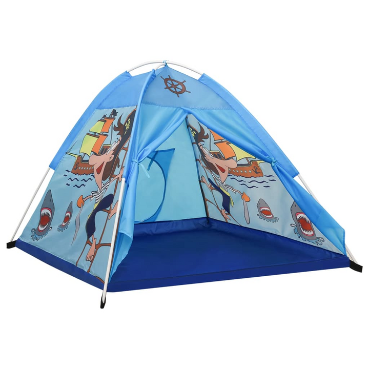 Children's Play Tent Blue 120x120x90 cm - Fun and Imaginative Playtime - Premium  from Home Treasures - Just £29.99! Shop now at Home Treasures