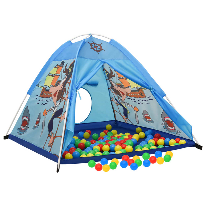 Children's Play Tent Blue 120x120x90 cm - Fun and Imaginative Playtime - Premium  from Home Treasures - Just £29.99! Shop now at Home Treasures