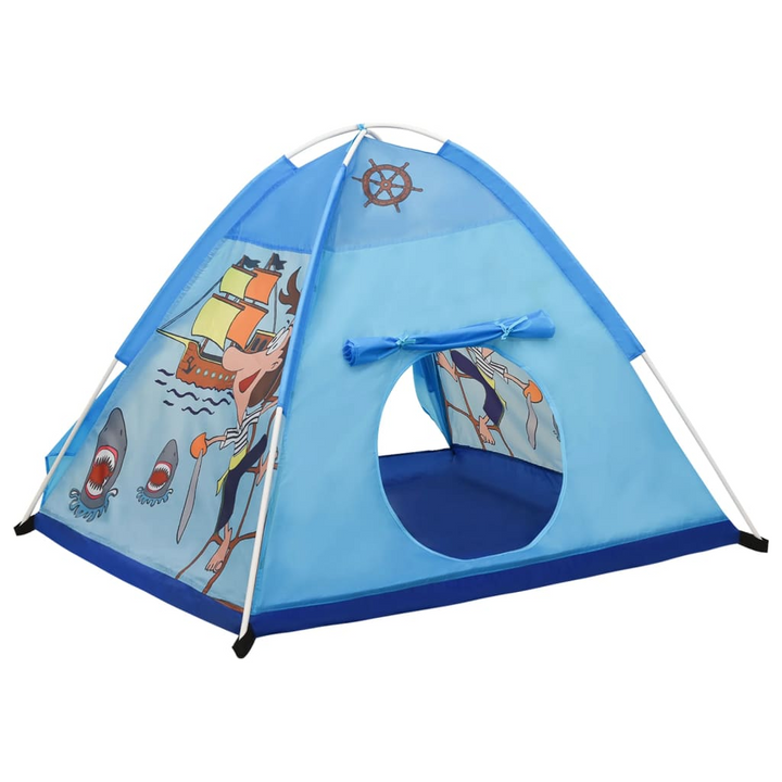 Children's Play Tent Blue 120x120x90 cm - Fun and Imaginative Playtime - Premium  from Home Treasures - Just £29.99! Shop now at Home Treasures