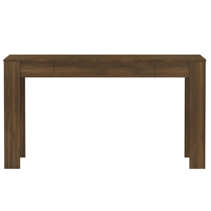 Brown Oak Dining Table 140x74.5x76 cm | Elegant Engineered Wood | Sturdy & Durable Furniture for Dining Room & Kitchen - Premium  from Home Treasures - Just £88.99! Shop now at Home Treasures