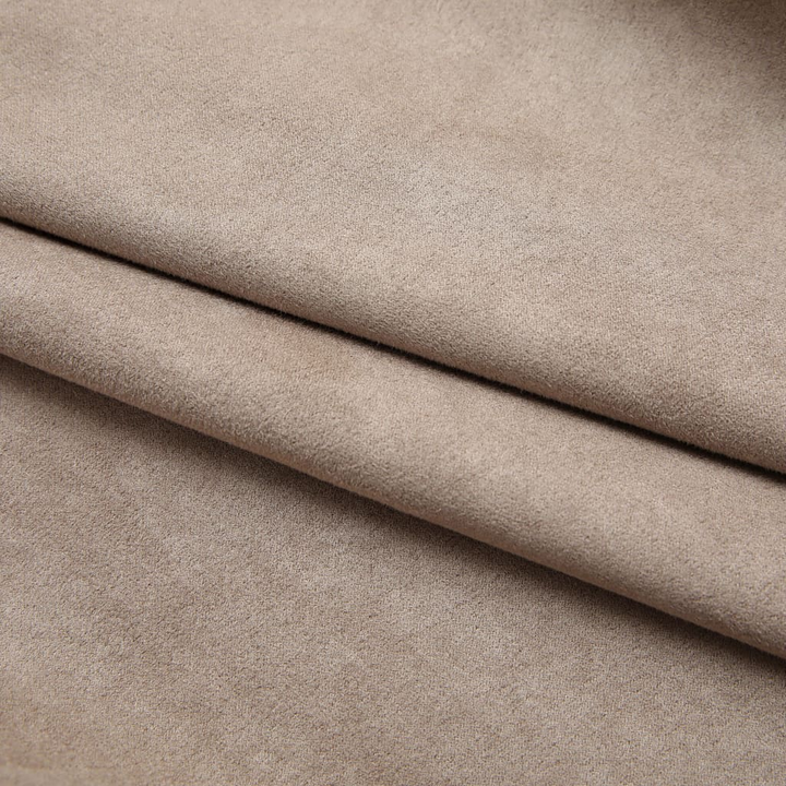 Elegant Taupe Blackout Curtains with Hooks - Set of 2, 140 x 245 cm - Luxurious Polyester with Suede Touch - Premium  from Home Treasures - Just £47.99! Shop now at Home Treasures