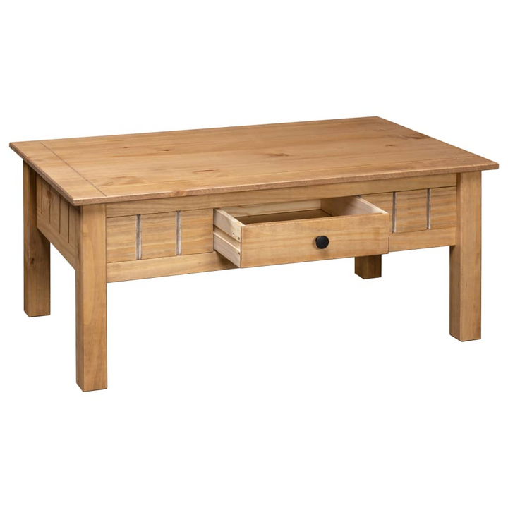 PANAMA Solid Pine Wood Coffee Table | 100x60x45 cm | Classic Design & Durable Build - Premium  from Home Treasures - Just £115.99! Shop now at Home Treasures