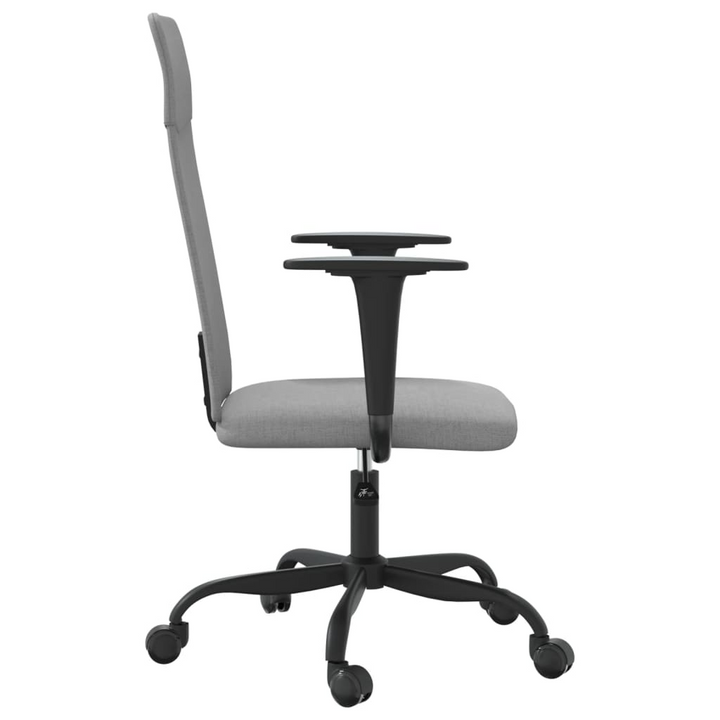 Office Chair Light Grey Fabric - Comfortable & Stylish Seating for Home and Office - Premium  from Home Treasures - Just £73.99! Shop now at Home Treasures