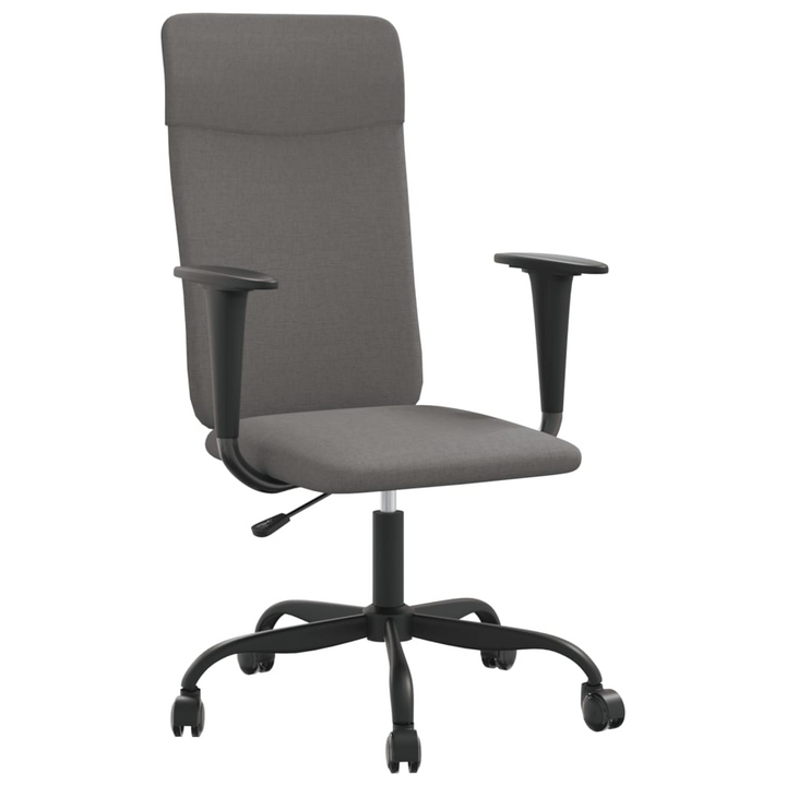 Ergonomic Dark Grey Fabric Office Chair - Stylish & Comfortable | Buy Now - Premium  from Home Treasures - Just £73.99! Shop now at Home Treasures