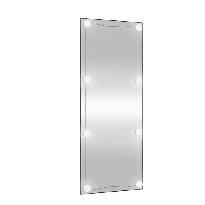 40x100 cm LED Wall Mirror - Sleek Glass Rectangle with Adjustable Light Modes & USB Interface - Premium  from Home Treasures - Just £58.99! Shop now at Home Treasures