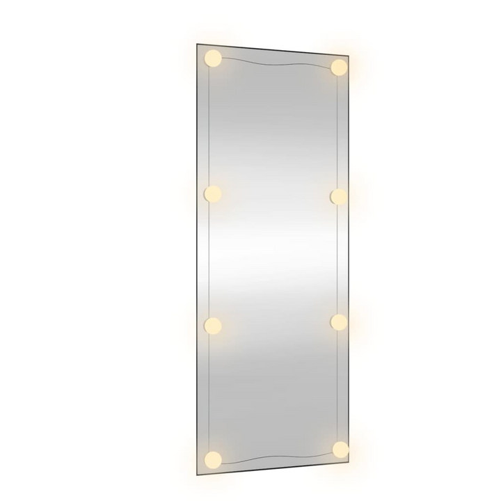 40x100 cm LED Wall Mirror - Sleek Glass Rectangle with Adjustable Light Modes & USB Interface - Premium  from Home Treasures - Just £58.99! Shop now at Home Treasures