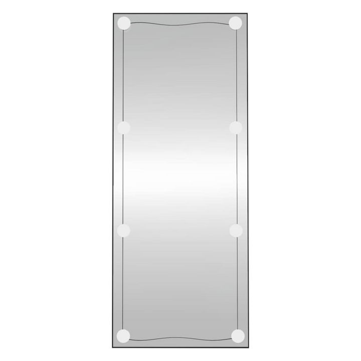 40x100 cm LED Wall Mirror - Sleek Glass Rectangle with Adjustable Light Modes & USB Interface - Premium  from Home Treasures - Just £58.99! Shop now at Home Treasures