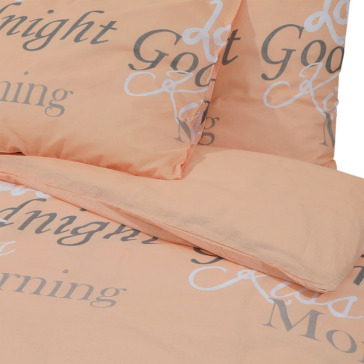 Pink Duvet Cover Set - 100% Cotton, 140x200 cm, Soft & Elegant Bedding with Pillowcase - Premium  from Home Treasures - Just £25.99! Shop now at Home Treasures