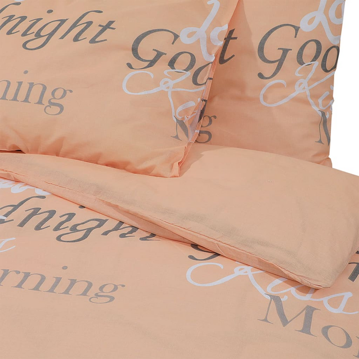 Pink Cotton Duvet Cover Set - 140x200 cm | Soft & Breathable Bedding - Premium  from Home Treasures - Just £30.99! Shop now at Home Treasures