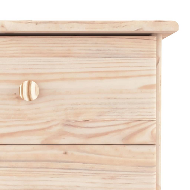 ALTA Solid Wood Pine Chest of Drawers – 7 Drawers, Durable & Stylish Storage Solution, 112x35x73 cm - Premium  from Home Treasures - Just £232.99! Shop now at Home Treasures