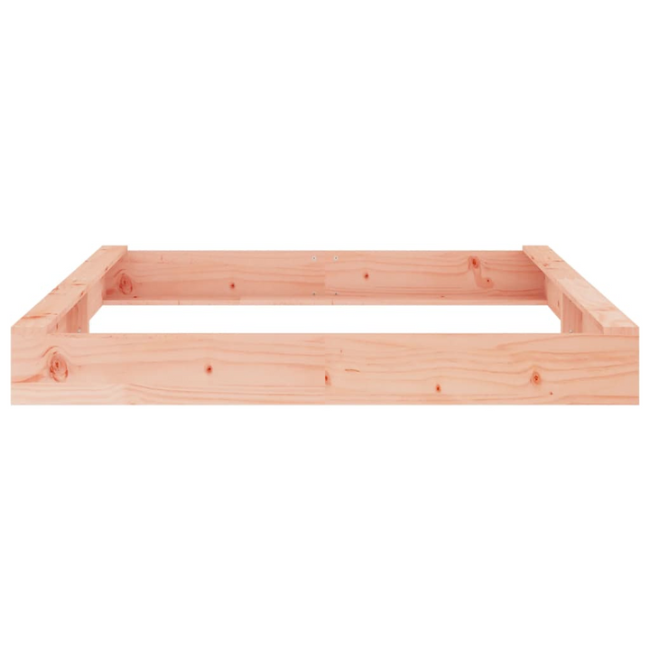 Square Sandbox with Seats, Douglas Solid Wood - Outdoor Sandpit for Creative Play - Premium  from Home Treasures - Just £109.99! Shop now at Home Treasures